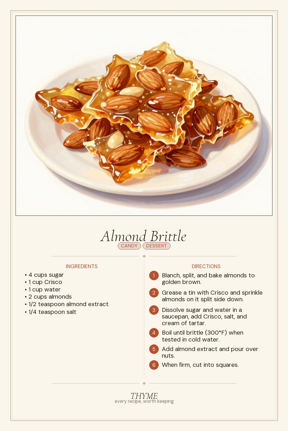 Almond Brittle