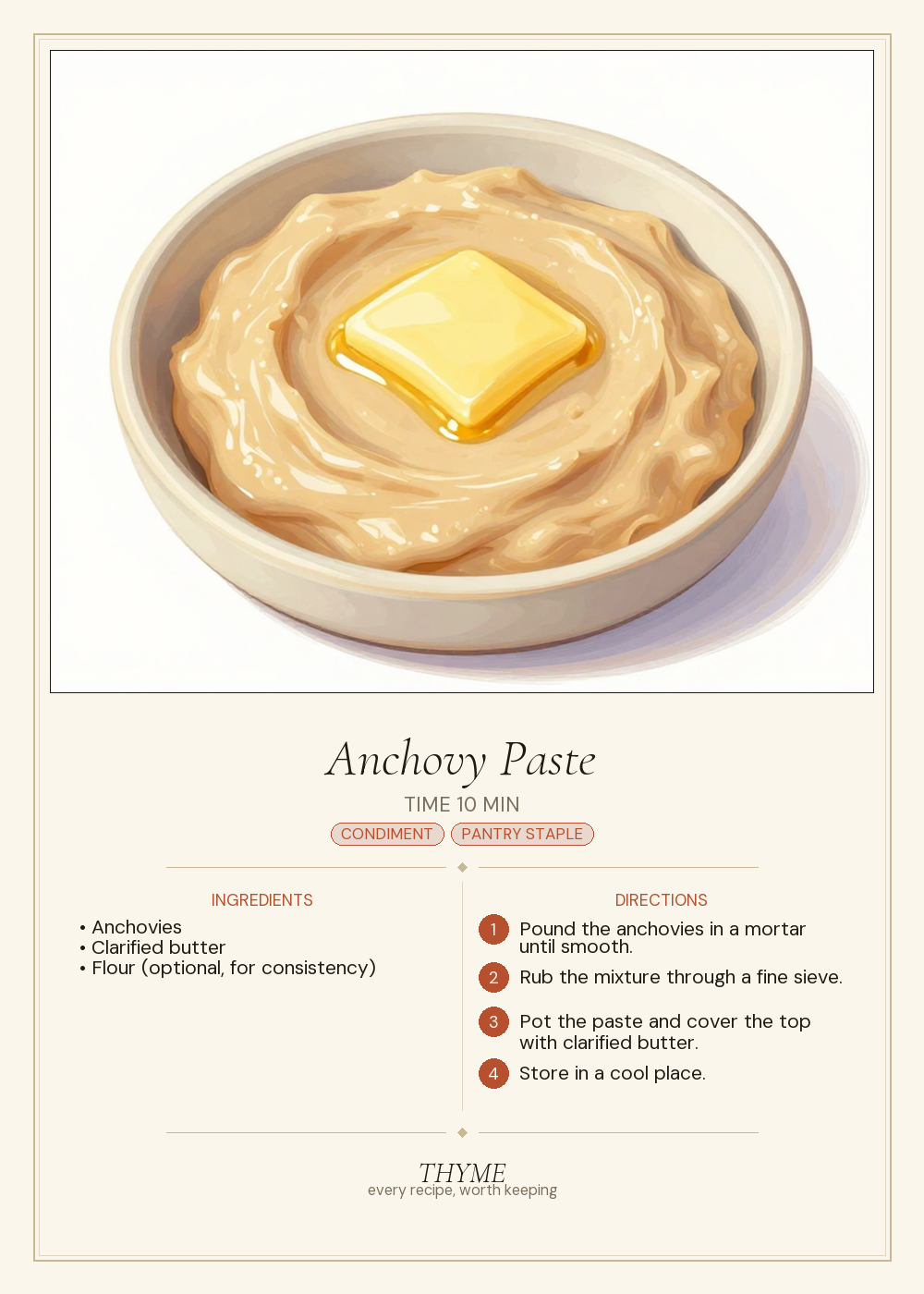 Anchovy Paste