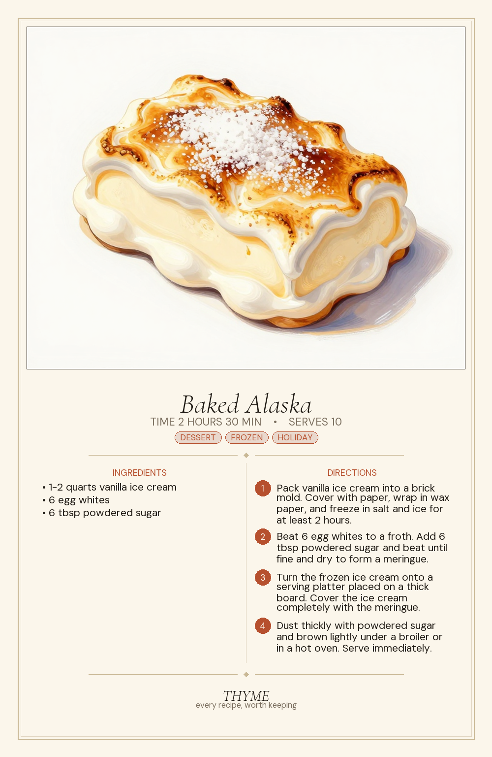 Baked Alaska