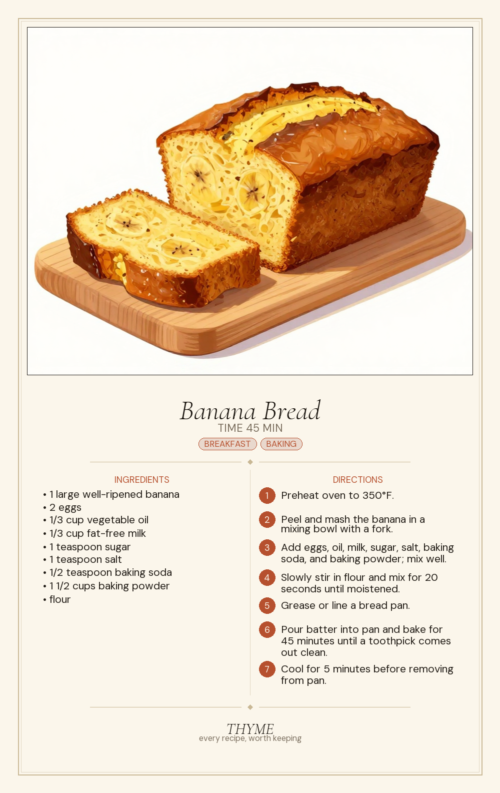Banana Bread