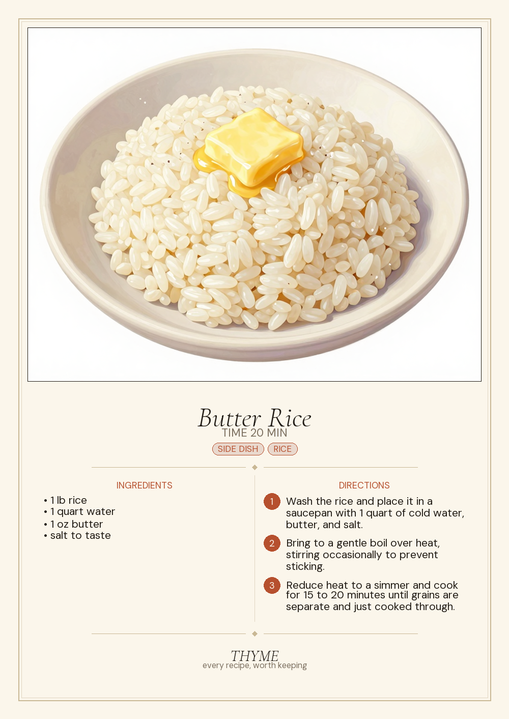 Butter Rice