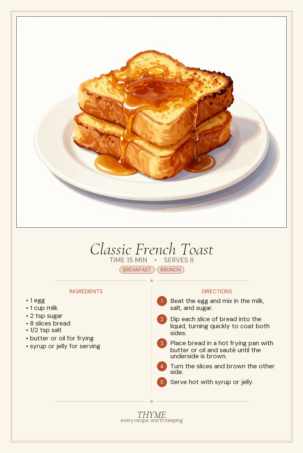 Classic French Toast