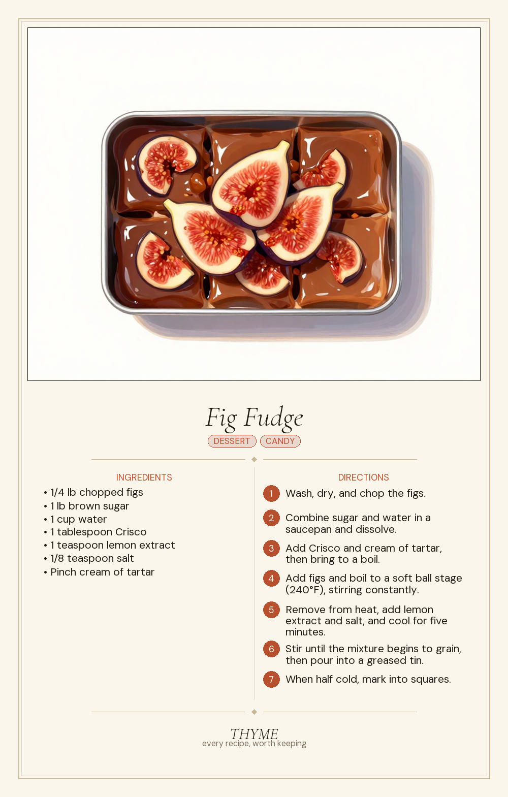 Fig Fudge