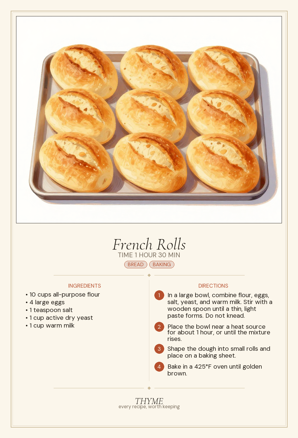 French Rolls