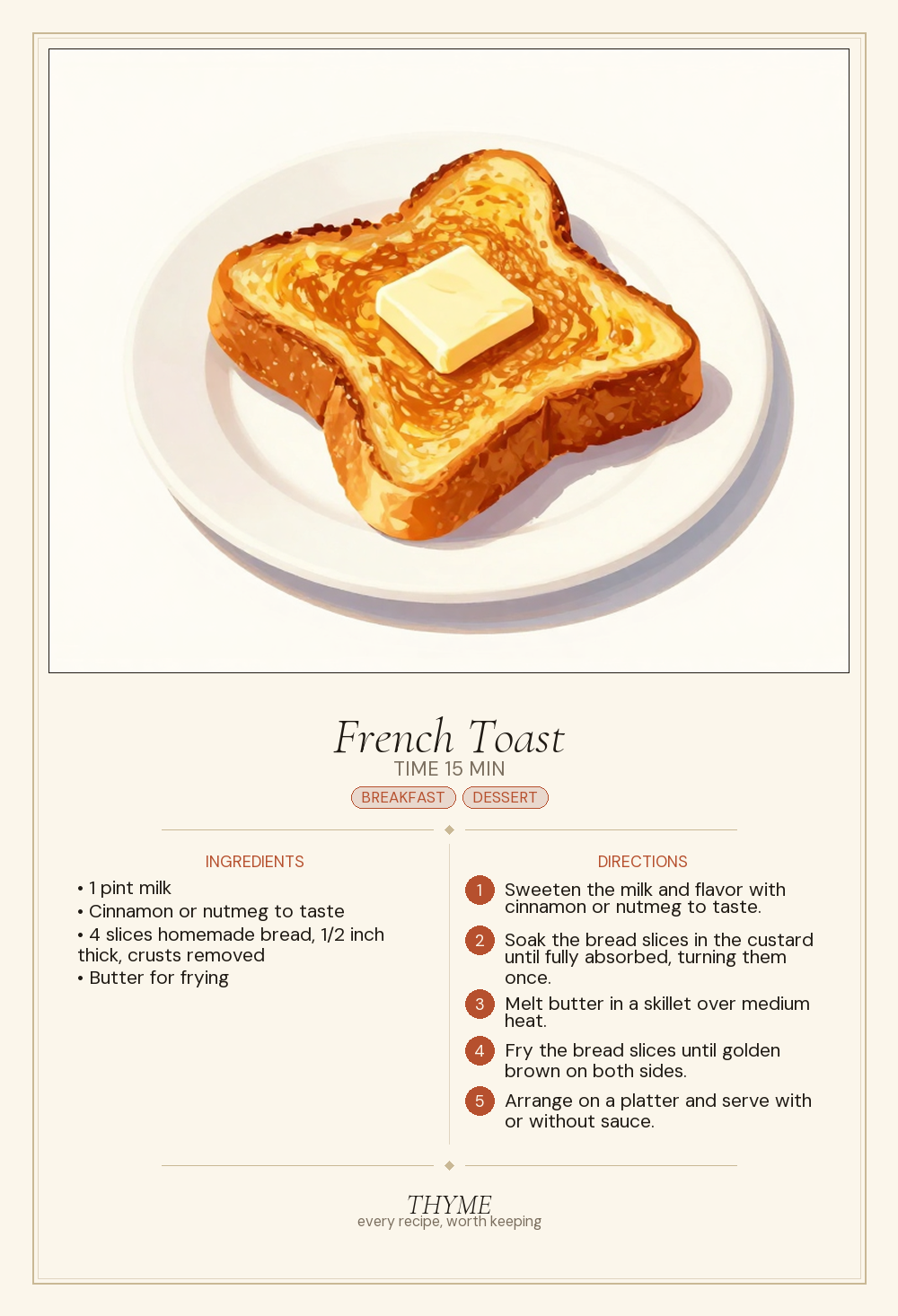 French Toast