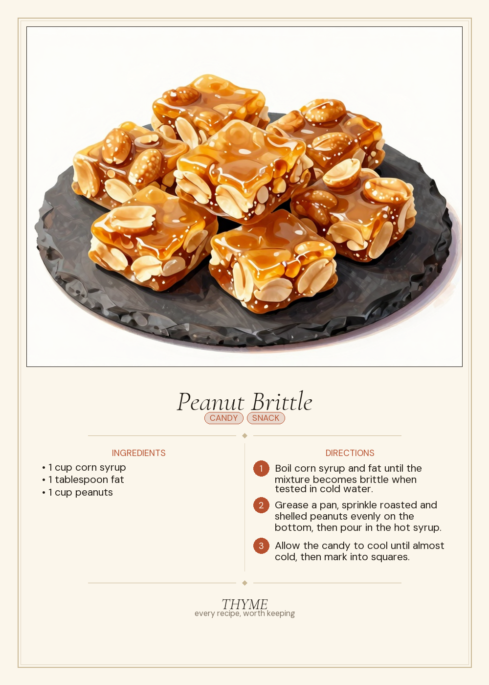Peanut Brittle