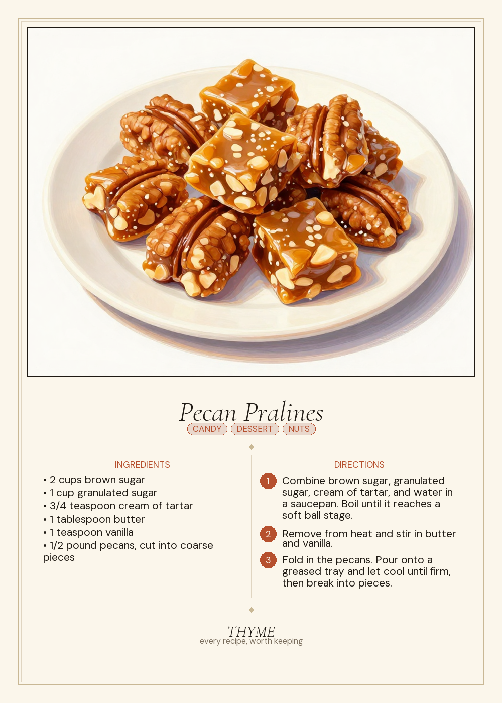 Pecan Pralines