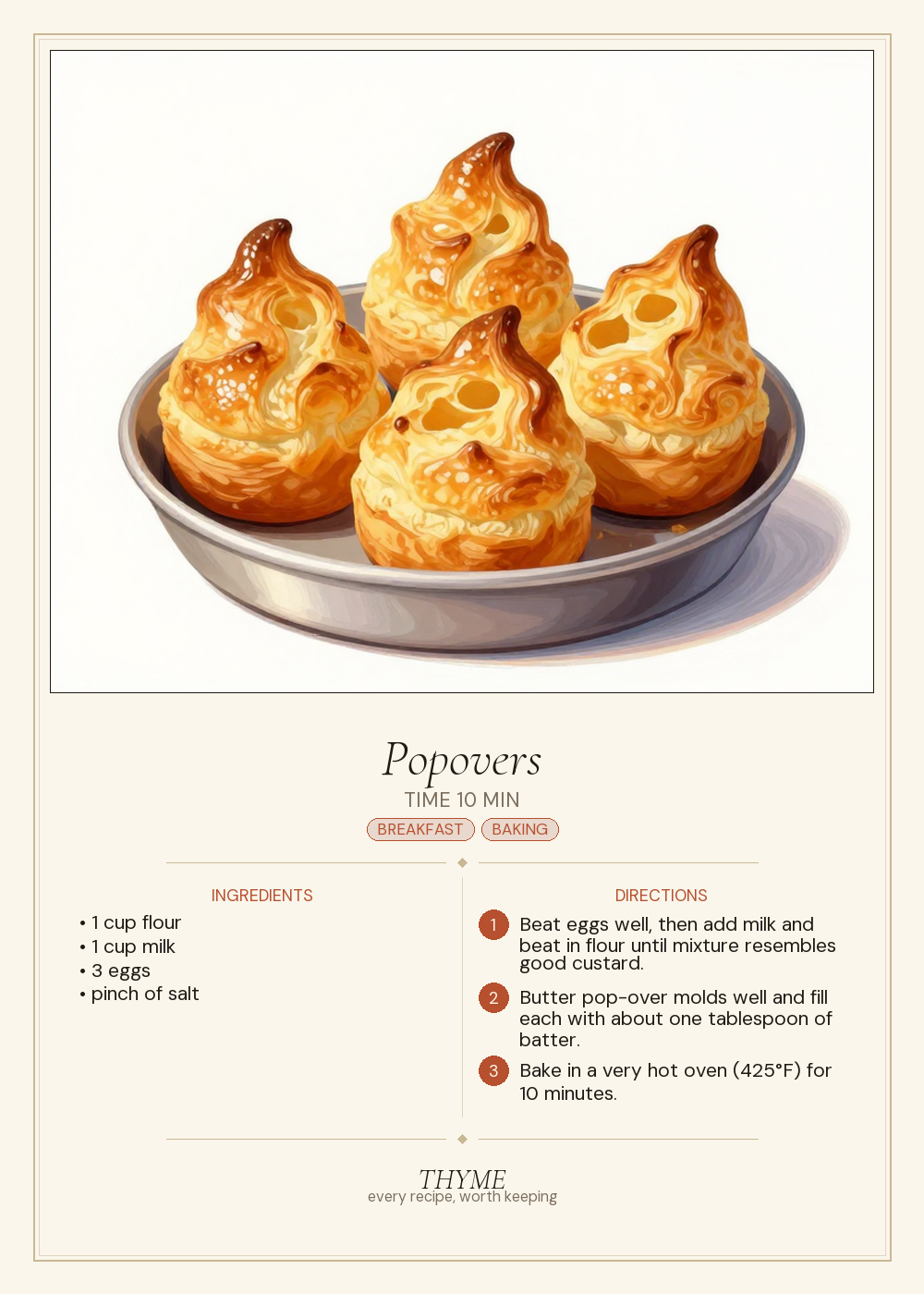 Popovers