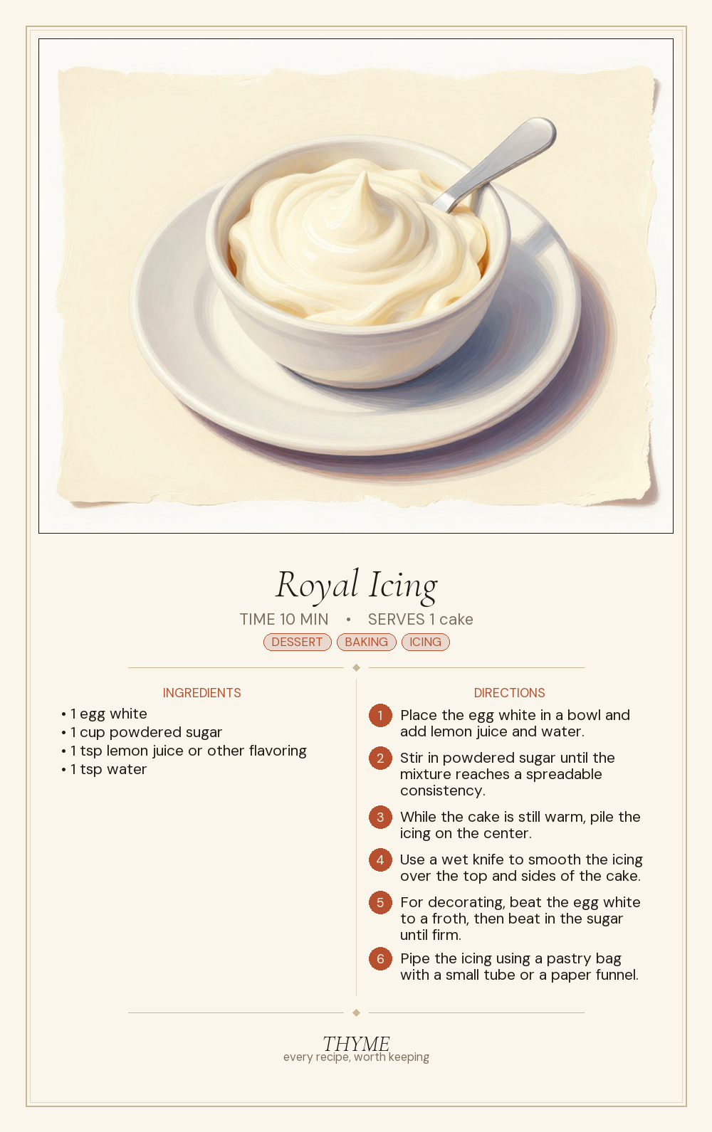 Royal Icing