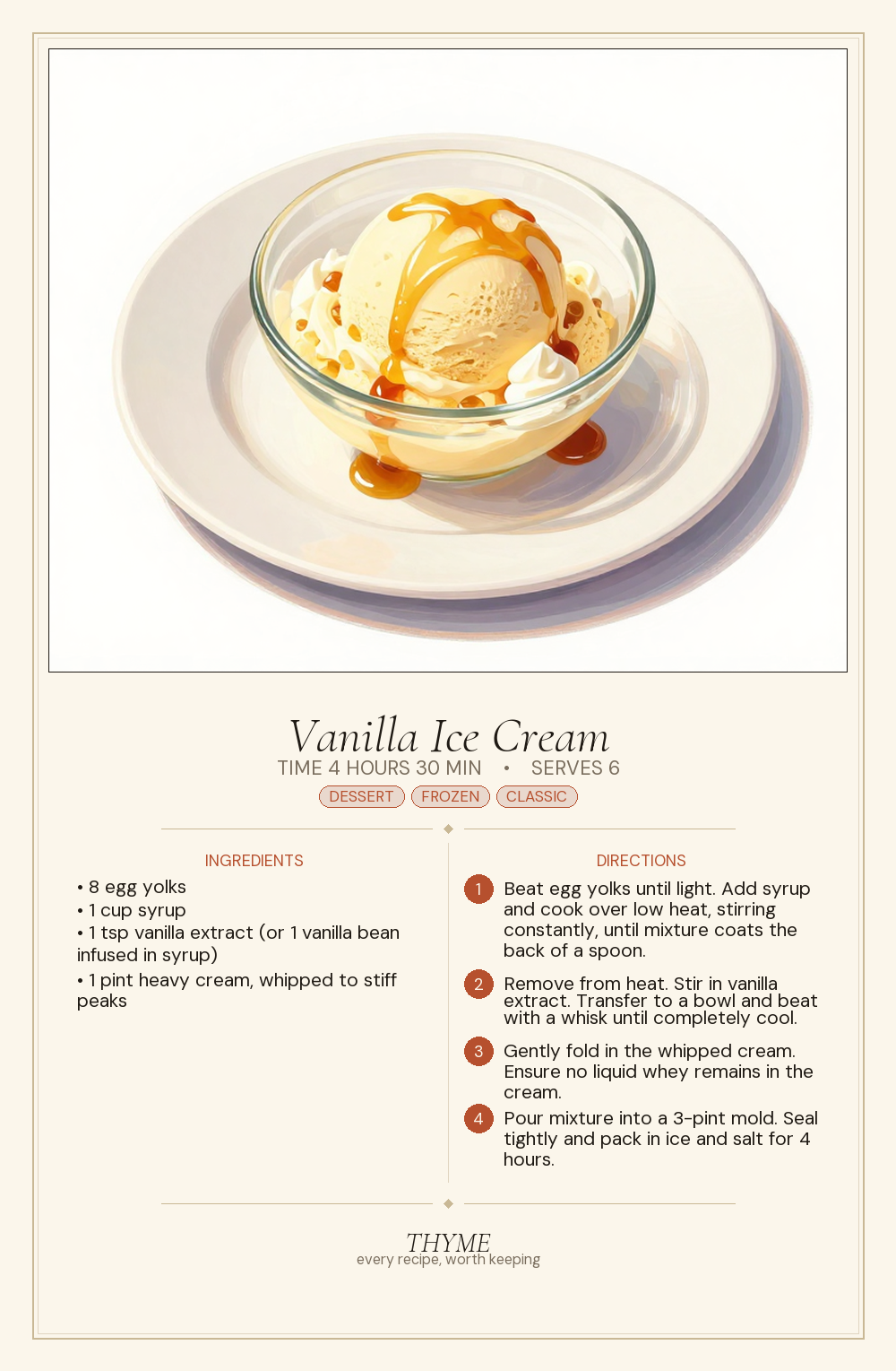 Vanilla Ice Cream