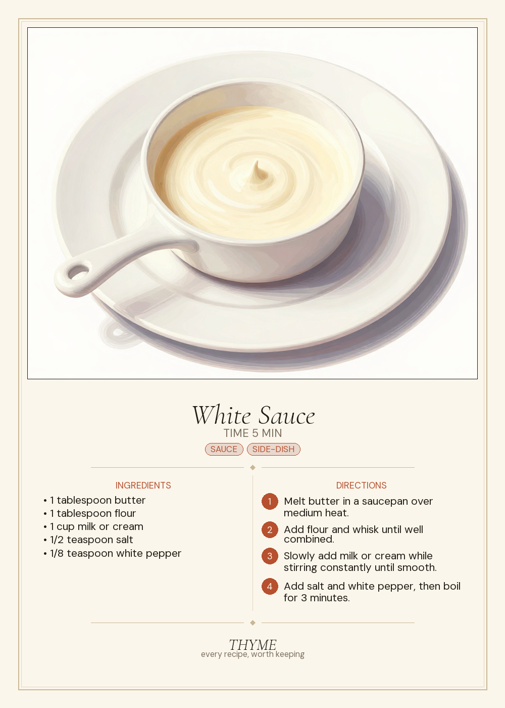 White Sauce