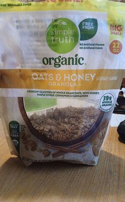 organic OATS & HONEY GRANOLA
