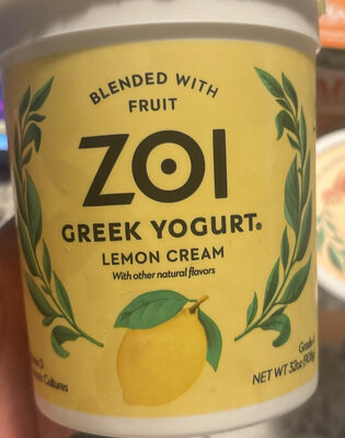 Greek Yogurt Lemon Cream
