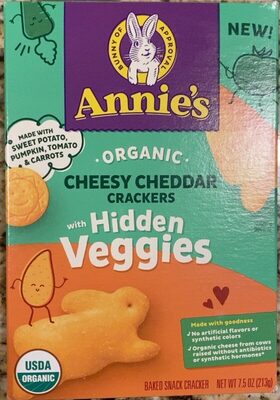 Cheesy Cheedar Cracker with Hidden Veggies