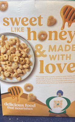 organic honey toasted cereal