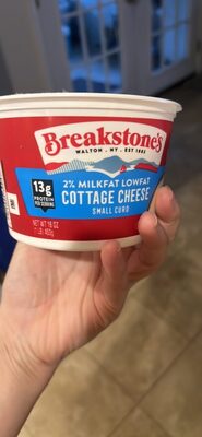 2% Milkfat Lowfat Cottage Cheese Small Curd