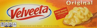 Velveeta Original Pasteurized Recipe Cheese Product
