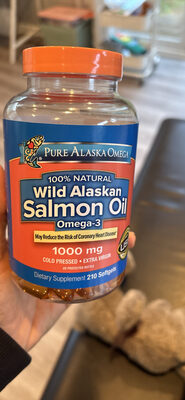 Wild Alaskan Salmon Oil Omega-3