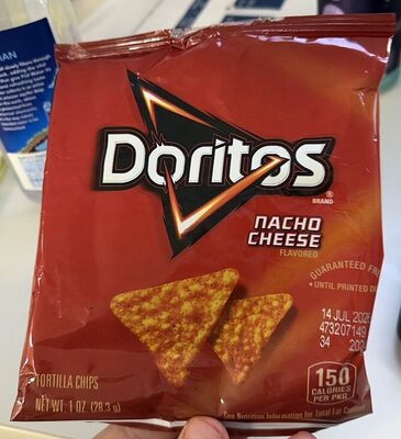 Nacho Cheese Flavored Tortilla Chips