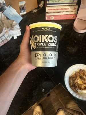 Triple Zero Blended Greek Yogurt Vanilla