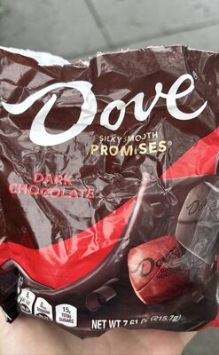 Dove Dark Chocolate Promises