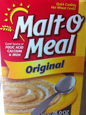 Original quick cooking hot wheat cereal, original