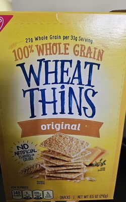 100% Whole Grain Wheat Thins