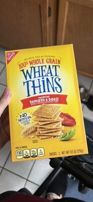 Wheat Thins Sundried Tomato & Basil Snacks