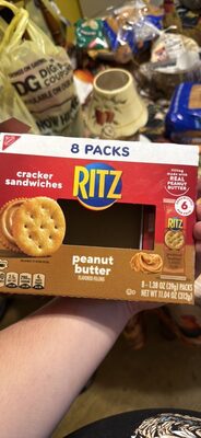 Ritz Cracker Sandwiche Peanut Butter