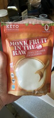 MONK FRUIT IN THE RAW Classic with Erythritol