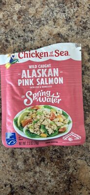 Wild Caught Alaskan Pink Salmon in Spring Water