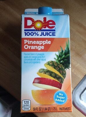 Dole Pineapple orange juice