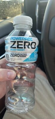 POWERade ZERO MIXED BERRY flavored