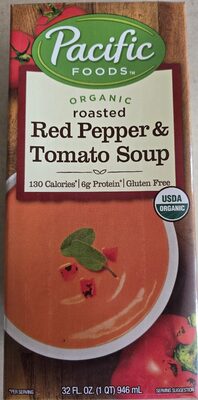 Organic Roasted Red Pepper & Tomato Soup