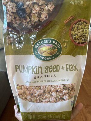 Pumpkin Seed + Flax Granola