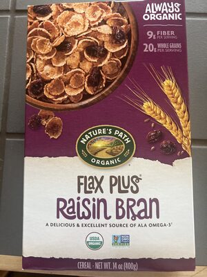 Flax Plus Raisin Bran