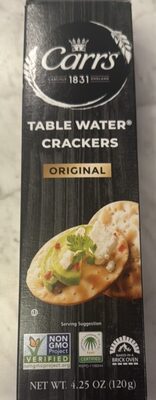 Table Water Crackers