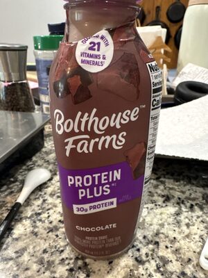 Protein Plus Chocolate Protein Shake