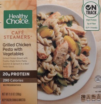 Grilled Chicken Pesto with Vegetables