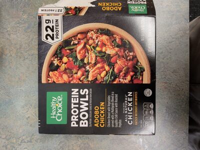 Adobo Chicken Protein Bowls
