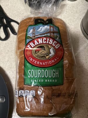 sourdough sliced bread