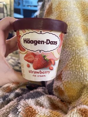 Haagen Dazs Strawberry Ice Cream 14 oz
