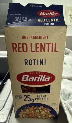 Red Lentil Rotini