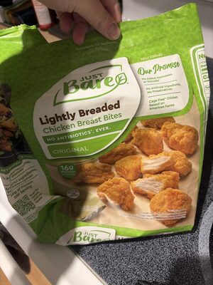 Lightly Breaded Chicken Breast Bites