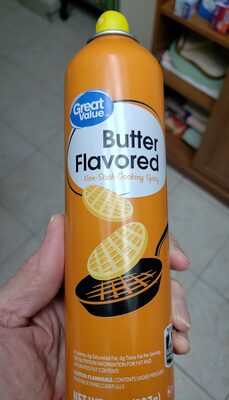 Butter Flavored Non-Stick Cooking Spray