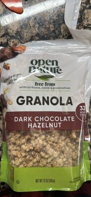 GRANOLA DARK CHOCOLATE HAZELNUT