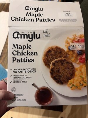 Maple Chicken Patties