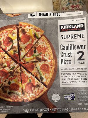 Supreme Cauliflower Crust Pizza