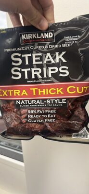 Steak Strips Extra Thick Cut Natural-Style