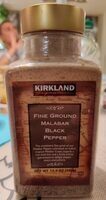 Fine ground black pepper